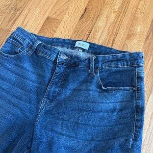 PISTOlA Skinny Leg Jeans High Rise Size 16W Medium Wash Stretch